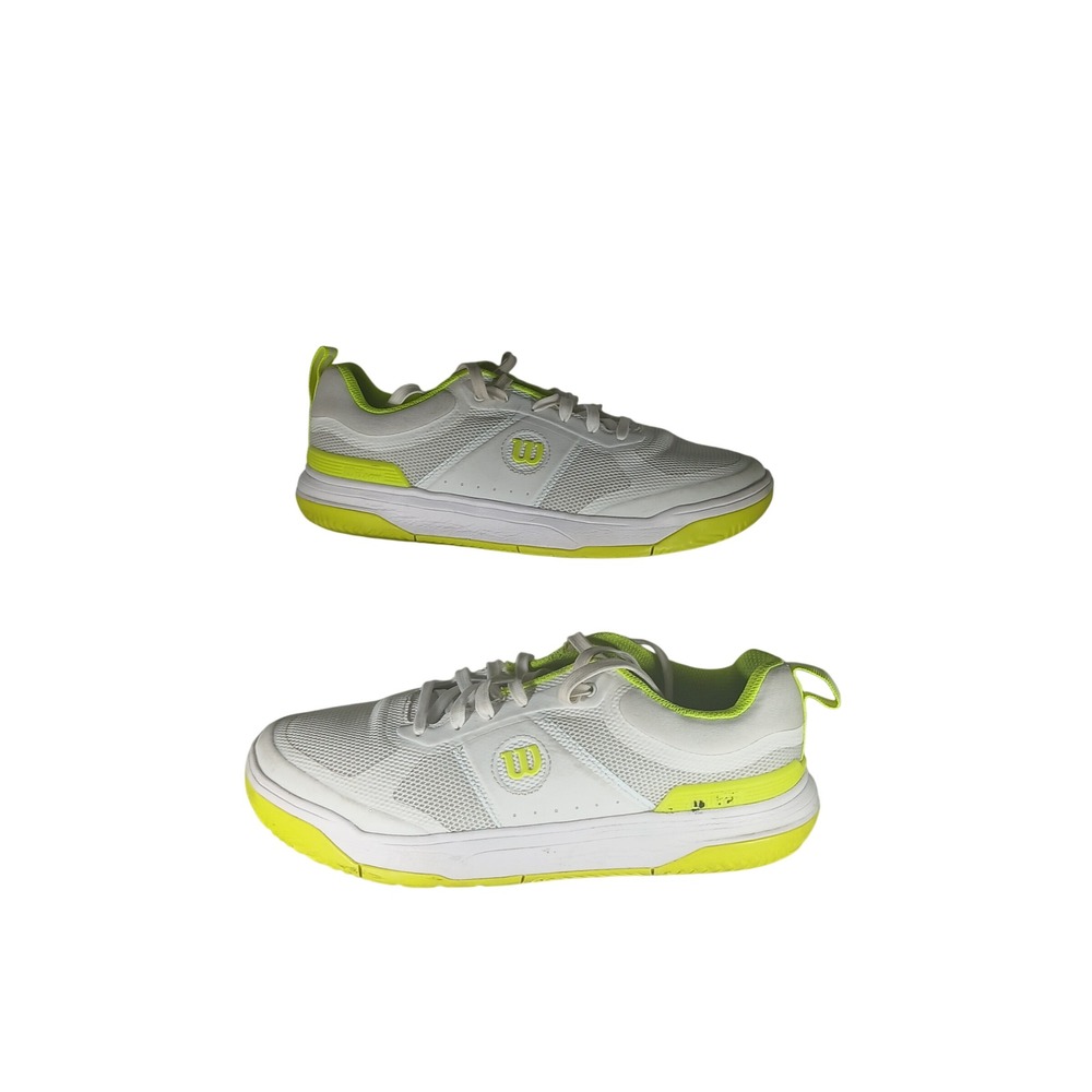 Wilson Kaos Devo 2.0 Tennis Shoes 7 White Neon Lime WRS335790 Sporty Performance